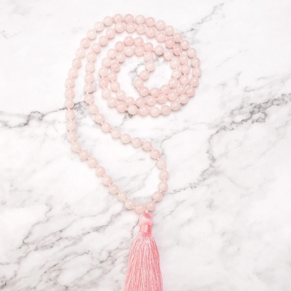 Beloved Rose Quartz Mala